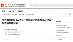 九部门发文！大家居产业如何接住县域消费新利好？