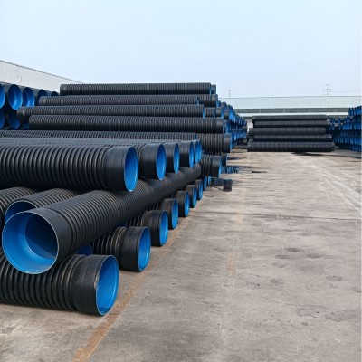 正举新材 HDPE 双壁波纹管生产厂家城市改造雨污水输送管道